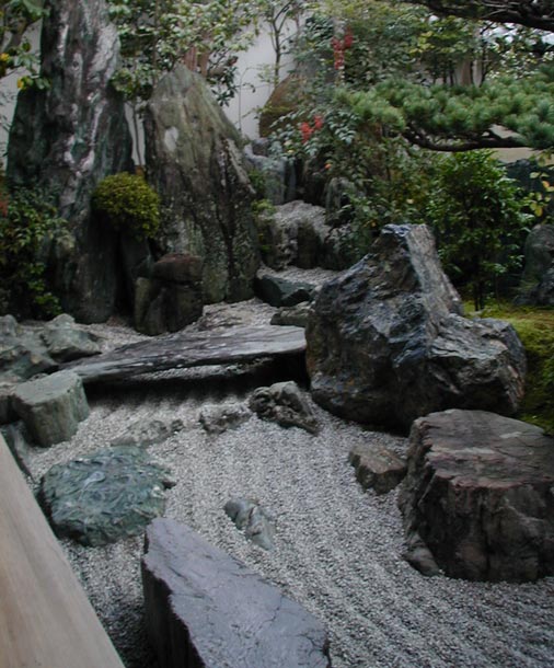 Rock garden of Daisen-in