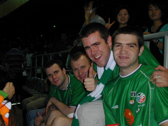 Ireland fans group